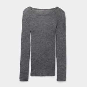 Intimissimi Langärmeliges Rundhalsshirt aus Wolle und Seide Frau